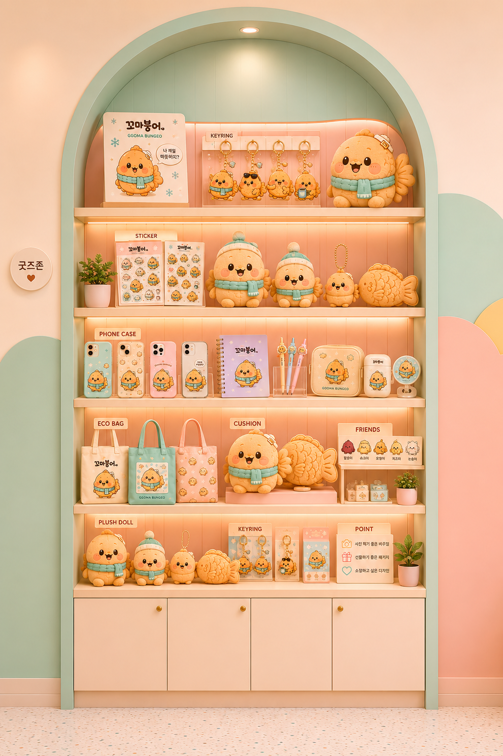 Goods Display Shelf