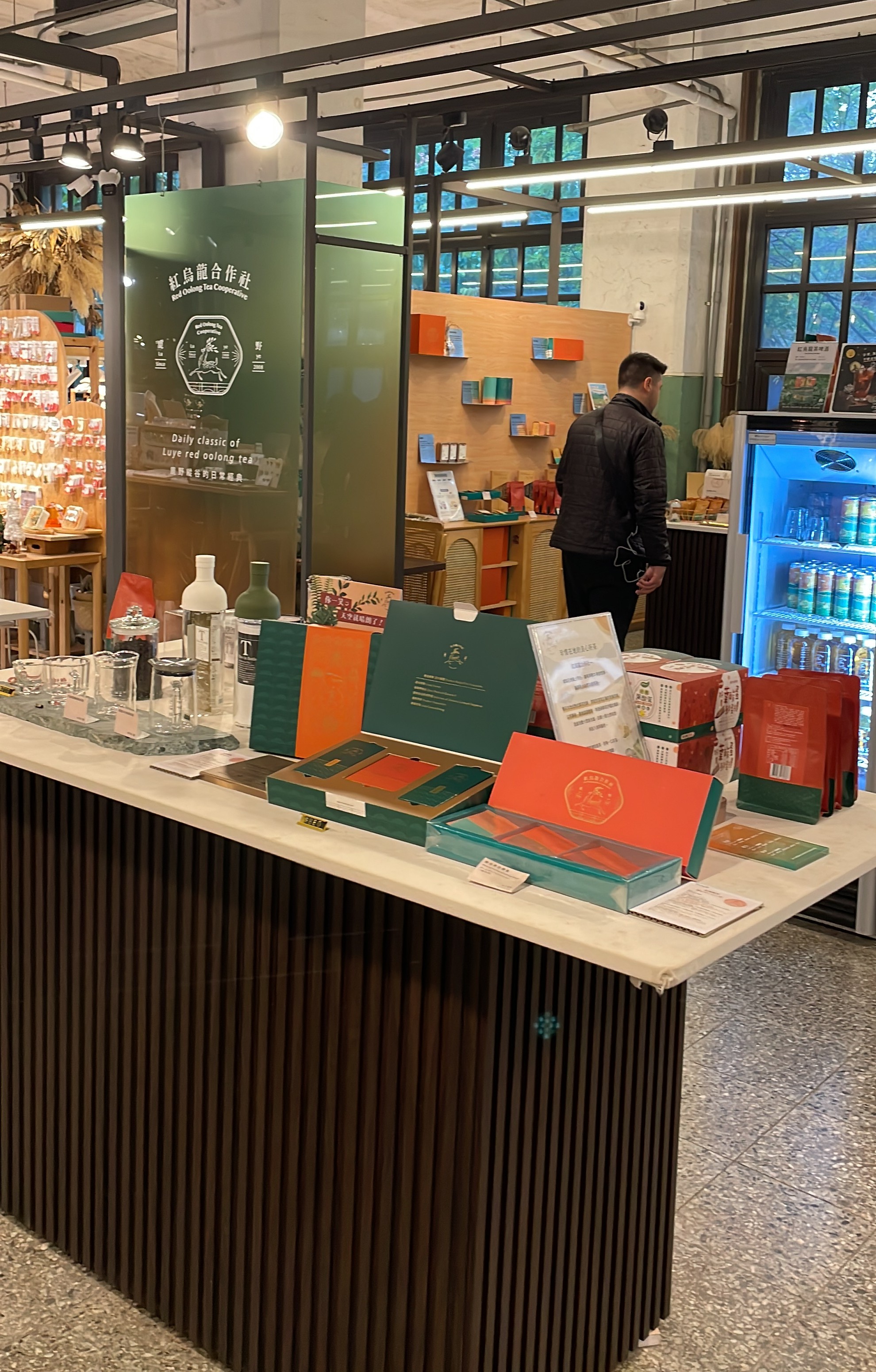 Brand shop visitors