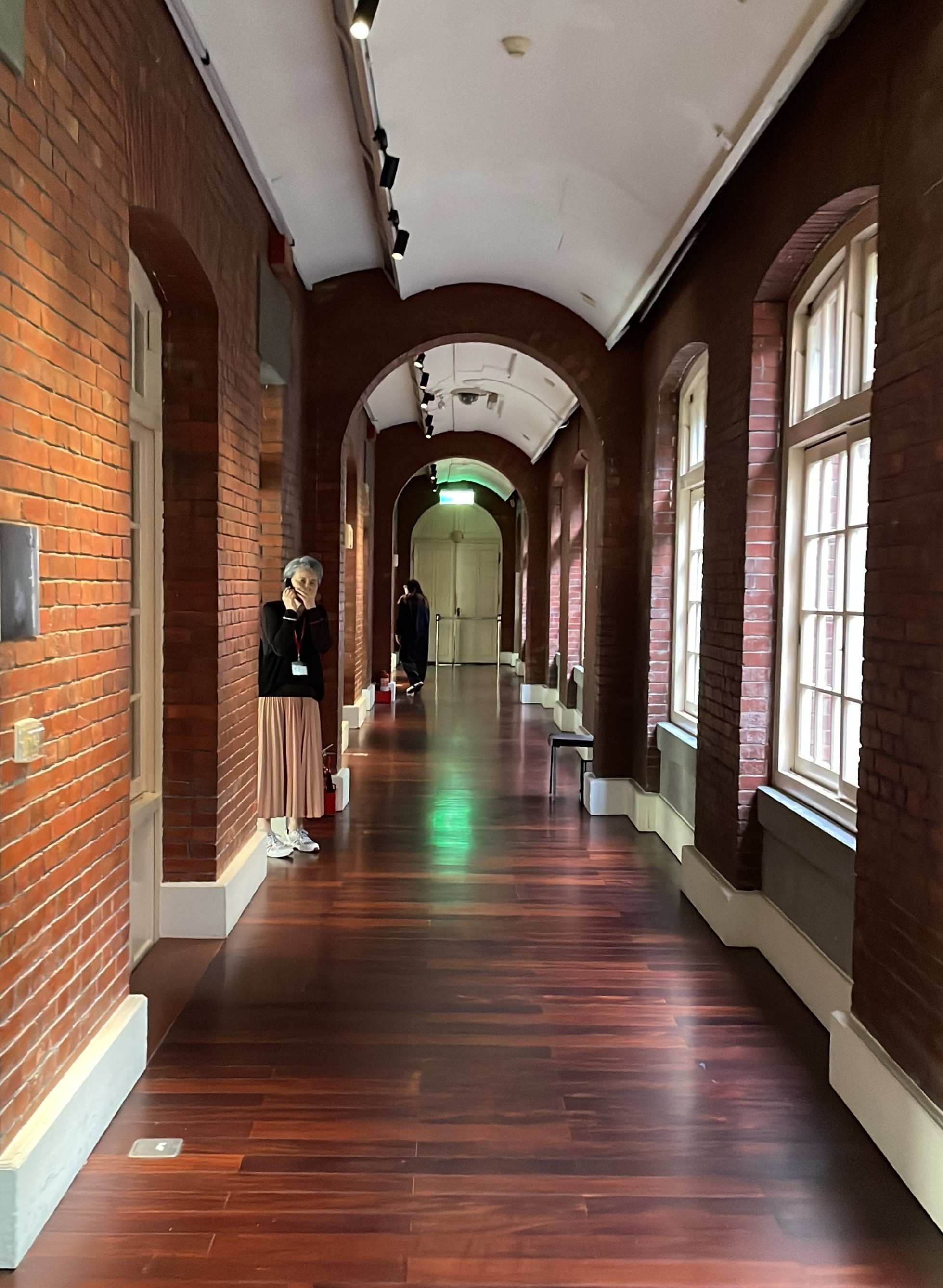 Arched corridor brick
