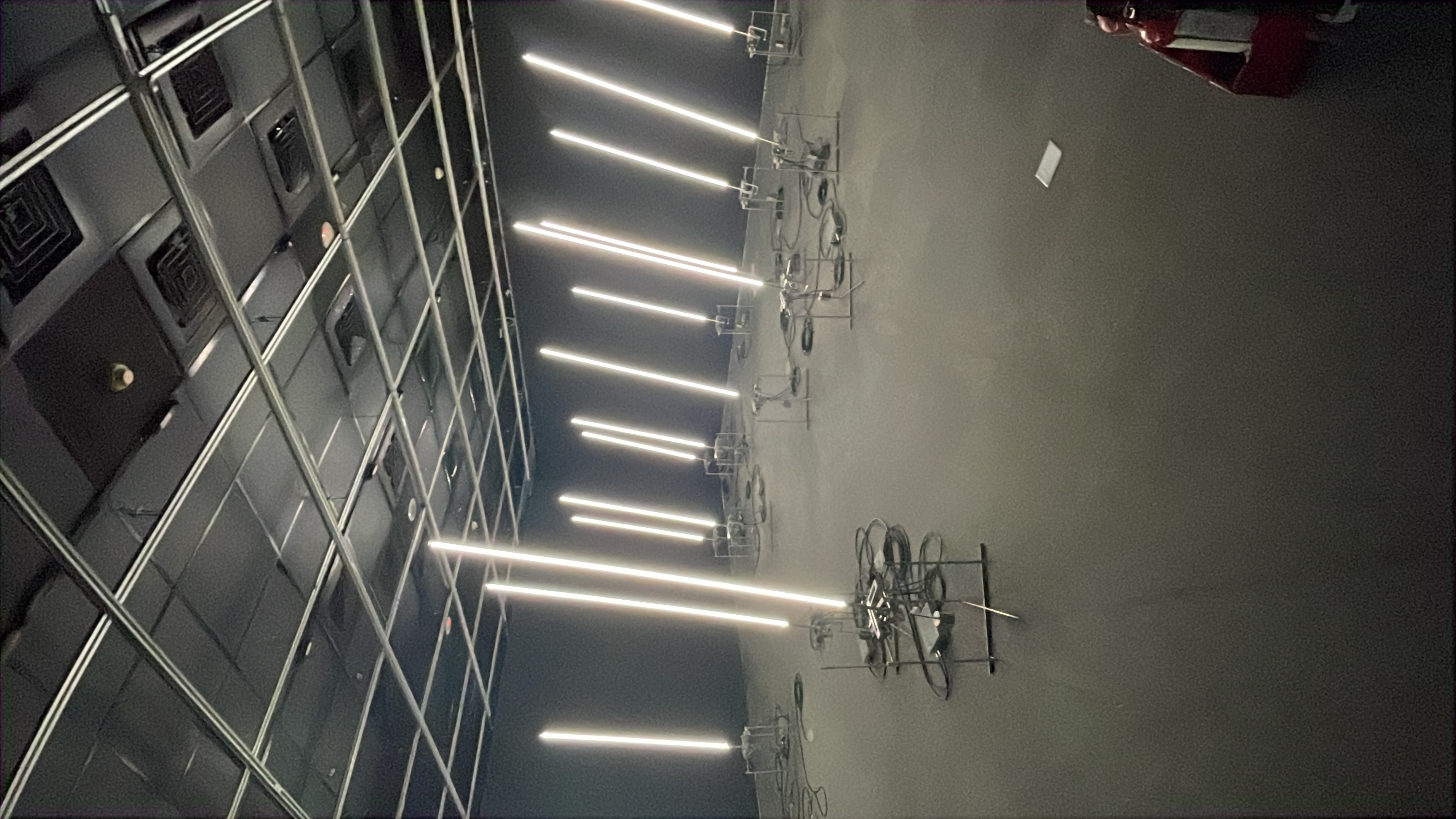 Gallery light installation